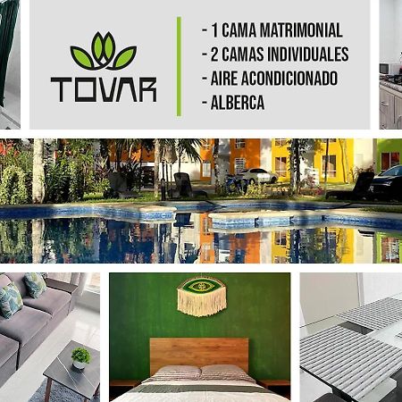 Apartamento Bonito Departamento En Privada Con Alberca Cancún Exterior foto